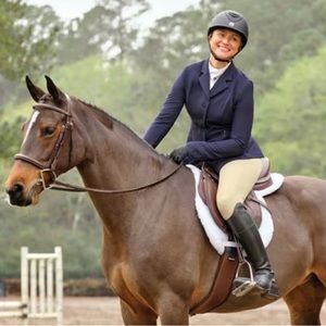 Smartpak Piper Navy Softshell Show Jacket Small (4)